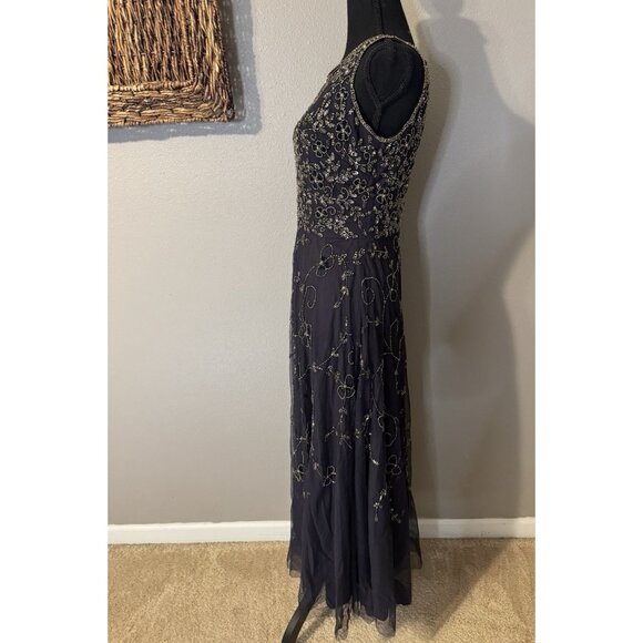 Pisarro Nights Jacket & Dress 14 Sequin Beaded Wedding Party Formal NEW $268 - Picture 16 of 16